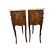 Tables de chevet de style Louis XV, années 1970