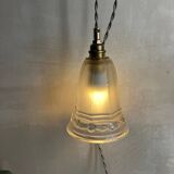 Art deco portable lamp