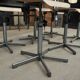 Industrial rotary and adjustable workshop chairs 1950s