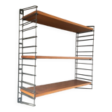 Tomado shelf from the 60s in teak and metal