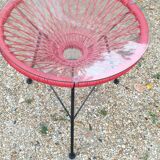 Scoubidou coffee table