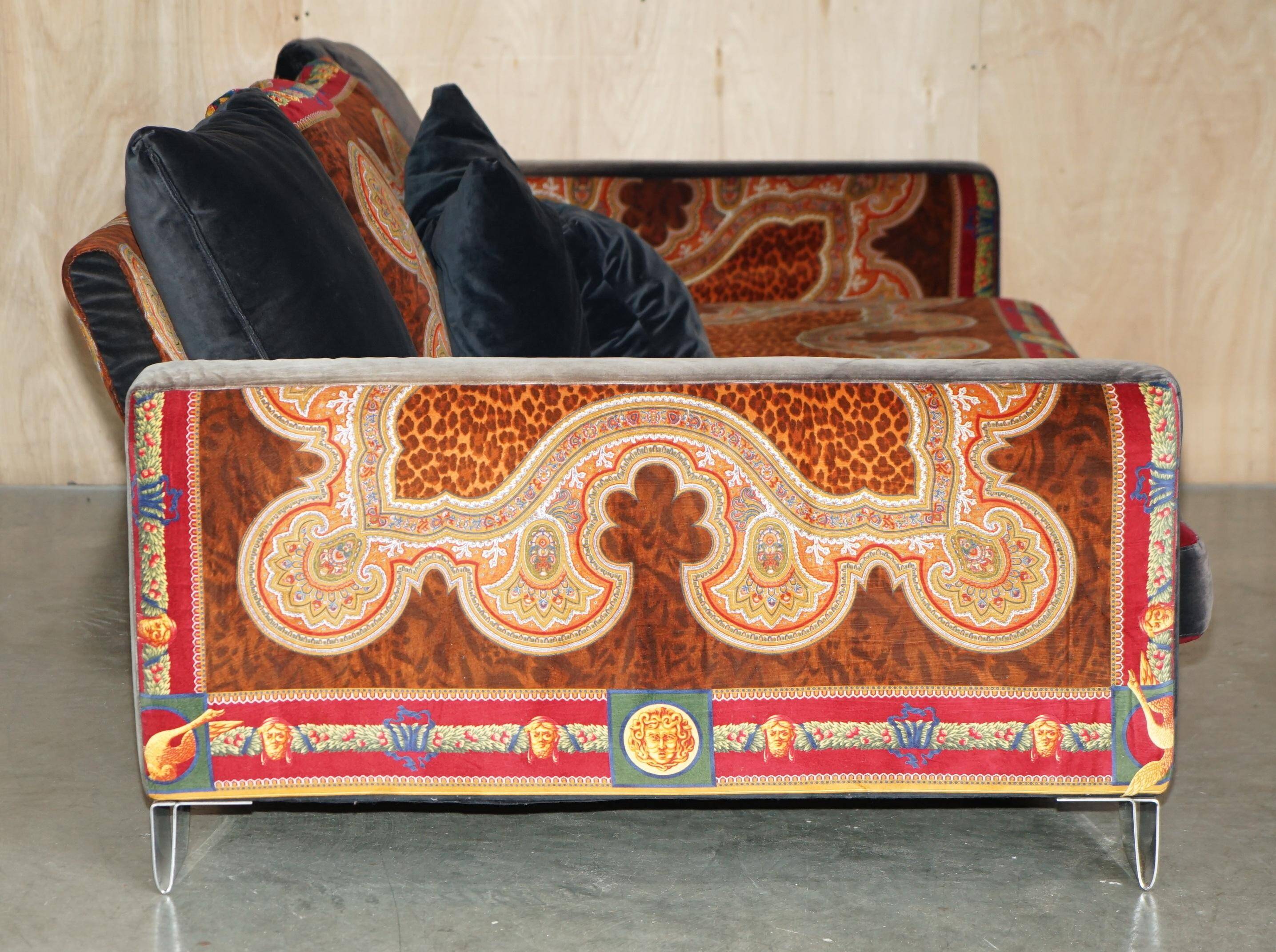 Adjustable canapé Versace 2003 by Ilian Rachov, Art Deco style