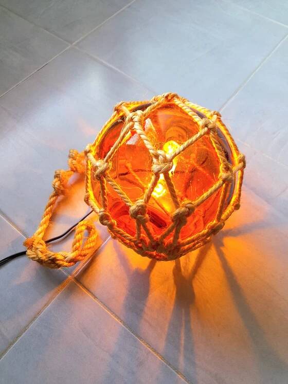 Lampe flotteur de filet de pêche