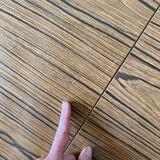 Formica folding table and two petal chairs from the 70s