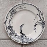 Assiette plate JV et Cie Bordeaux / Chevreuse
