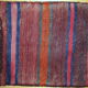 Tapis ancien Persan Kurdish fait main 50 x 59cm