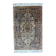 Tapis Vintage Indo-Tabriz en Laine, Années 1970, Élégance Artisanale