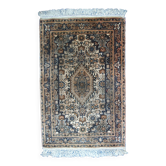 Tapis Vintage Indo-Tabriz en Laine, Années 1970, Élégance Artisanale