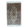 Tapis Vintage Indo-Tabriz en Laine, Années 1970, Élégance Artisanale