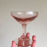 Coupes champagne verre ancien