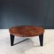 Mid-Century Industrial Tripod Coffee Table, France, 1950s