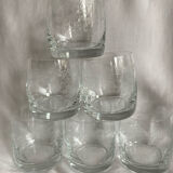 Engraved crystal glasses