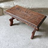 Antique footrest
