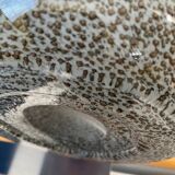 Mouth blown Murano glass vase