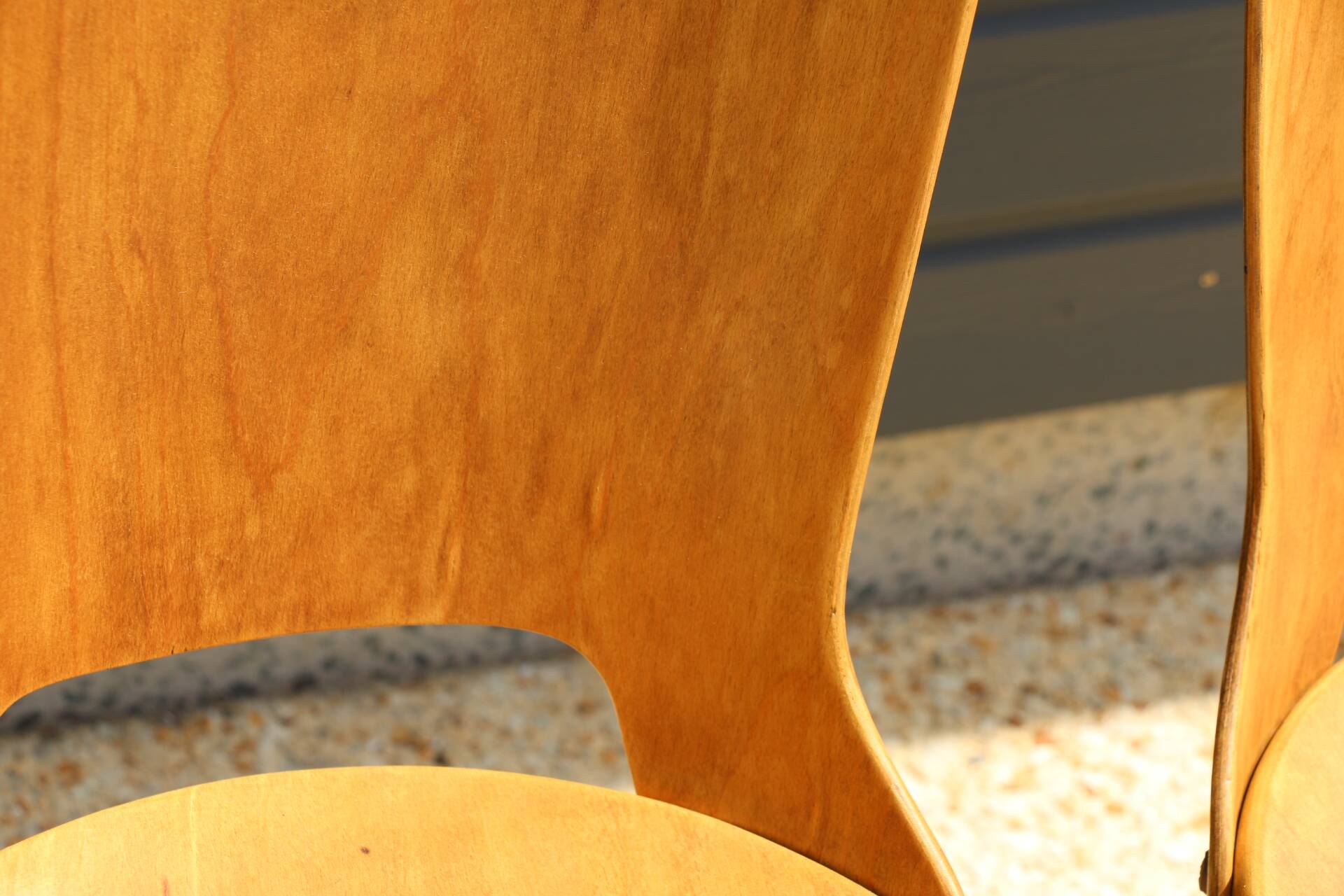 5 chaises baumann « dove »
