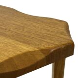 Vintage Scandinavian side tables made of solid wood circa 1970s