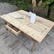 Table basse bois de ferme