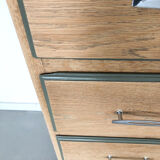 6-drawer chest of drawers in oak