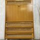Vintage wood/wicker secretary