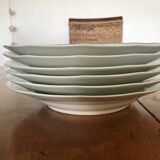 6 soup plates and tureens in Limoges porcelain