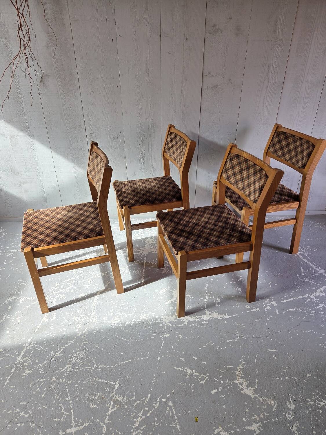 Velvet chairs