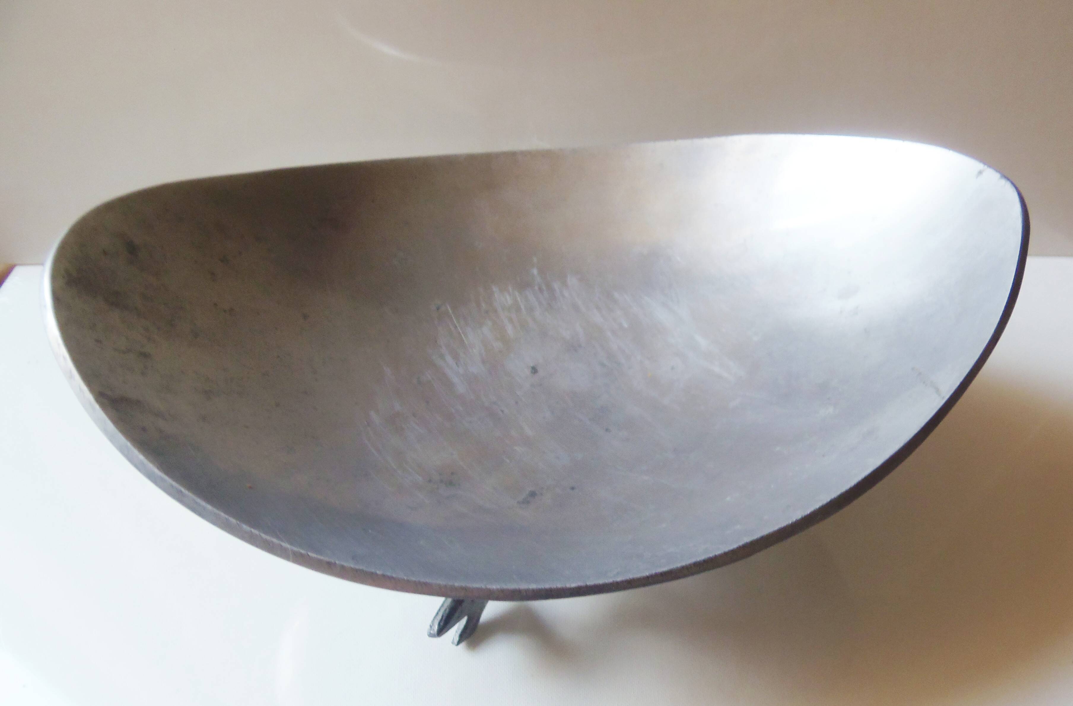 Vintage Aluminium Ashtray Bowl