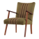 Fauteuil construction teck design scandinave des années 70