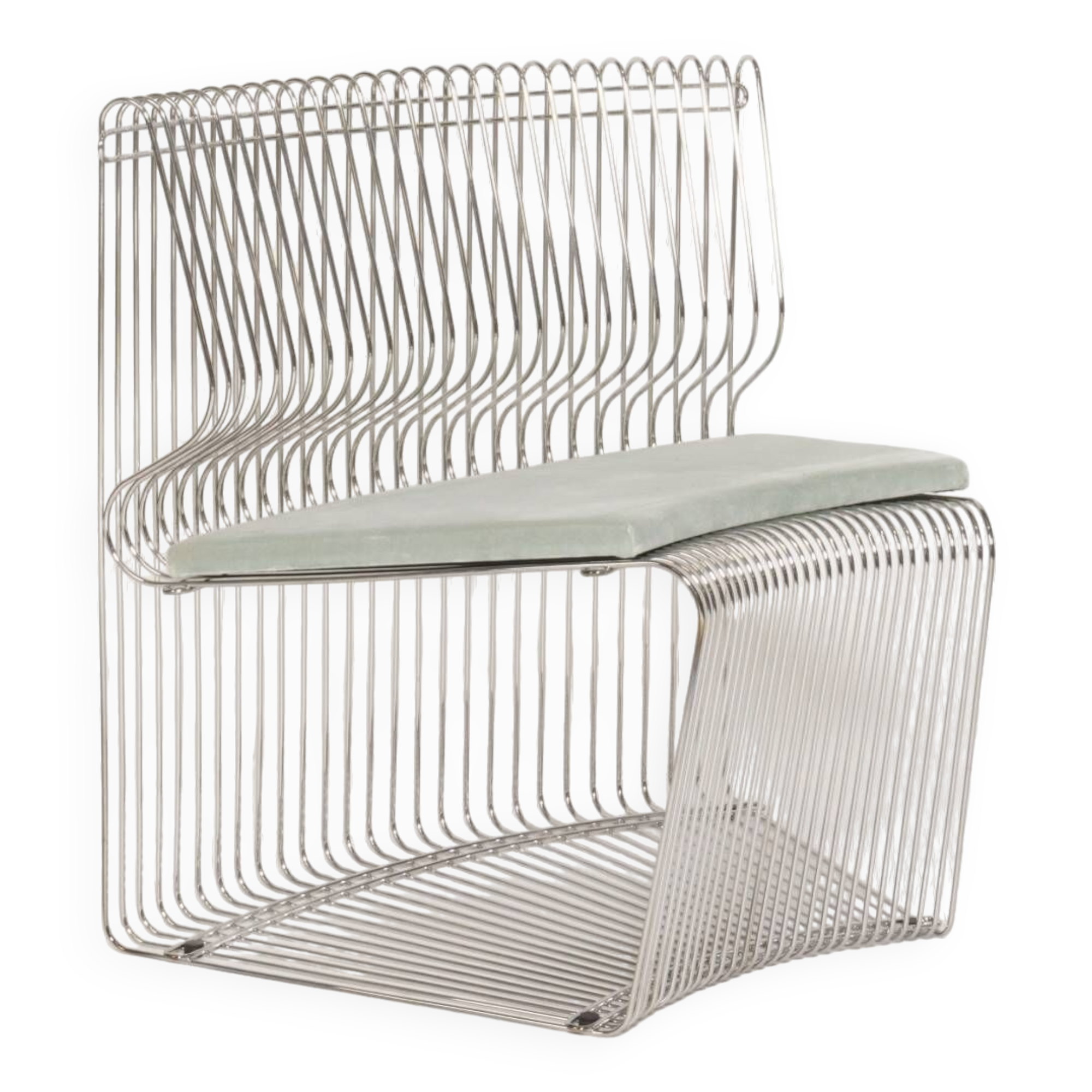 Verner Panton . Fauteuil Pantonova, modèle 'Concave'