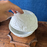 Bernardaud signed Limoges porcelain candle holder