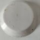 Pair of antique soup plates with hand-painted grape decoration