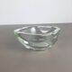 Bol en verre transparent de Murano, par Gino Cenedese Italie, 1960