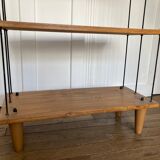 Wood and iron shelf