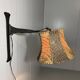 Brutalist wrought iron wall lamp 1970’s