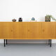 Mid-century light oak sideboard from wk furniture, 1970s