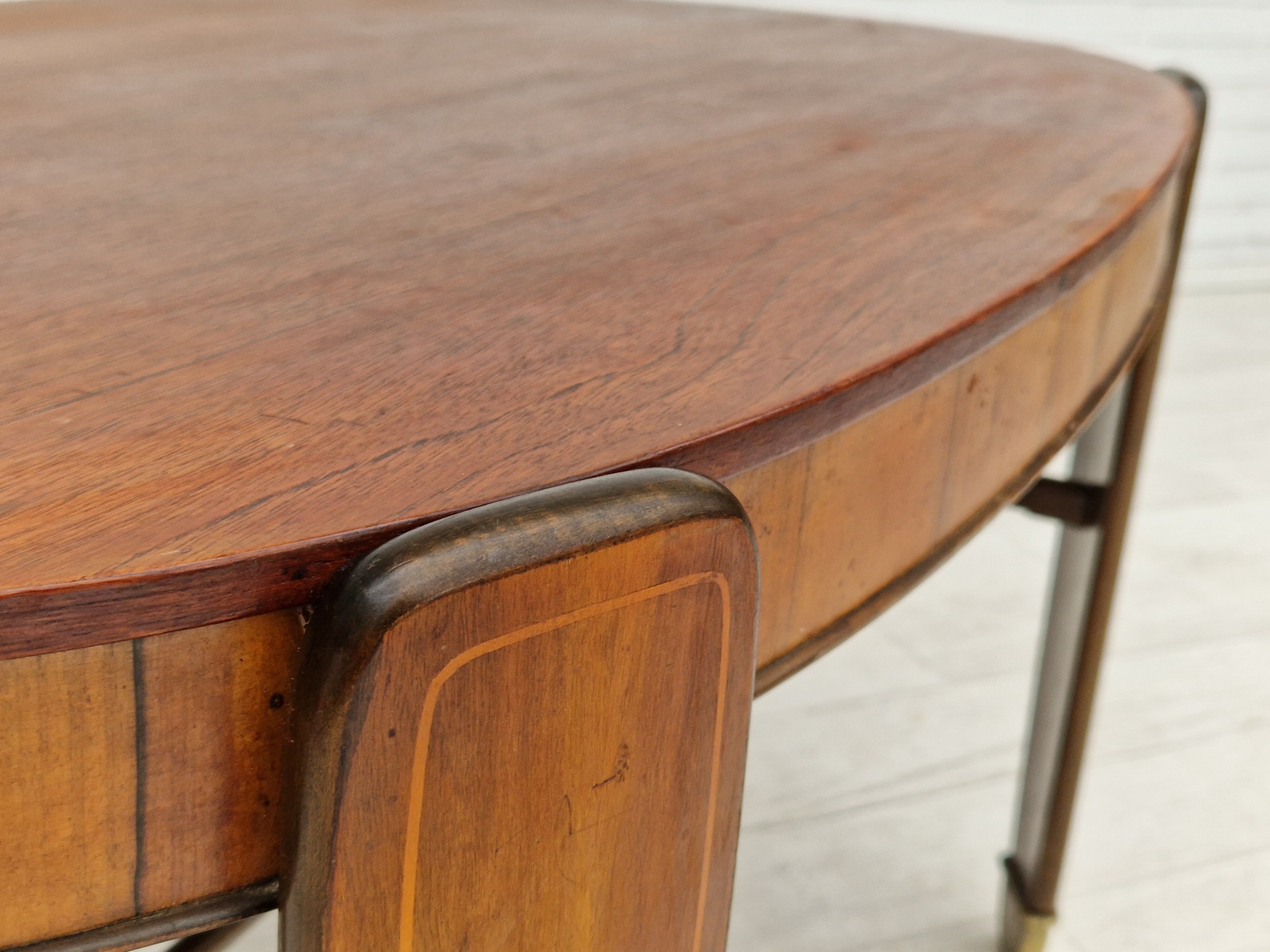 1930s, Danish design by Edmund Jørgensen, coffee table, original condition.