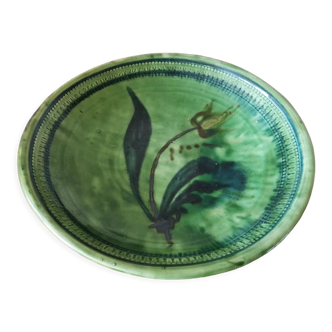 Earthen dish from the manufacture Saint Jorioz Annecy