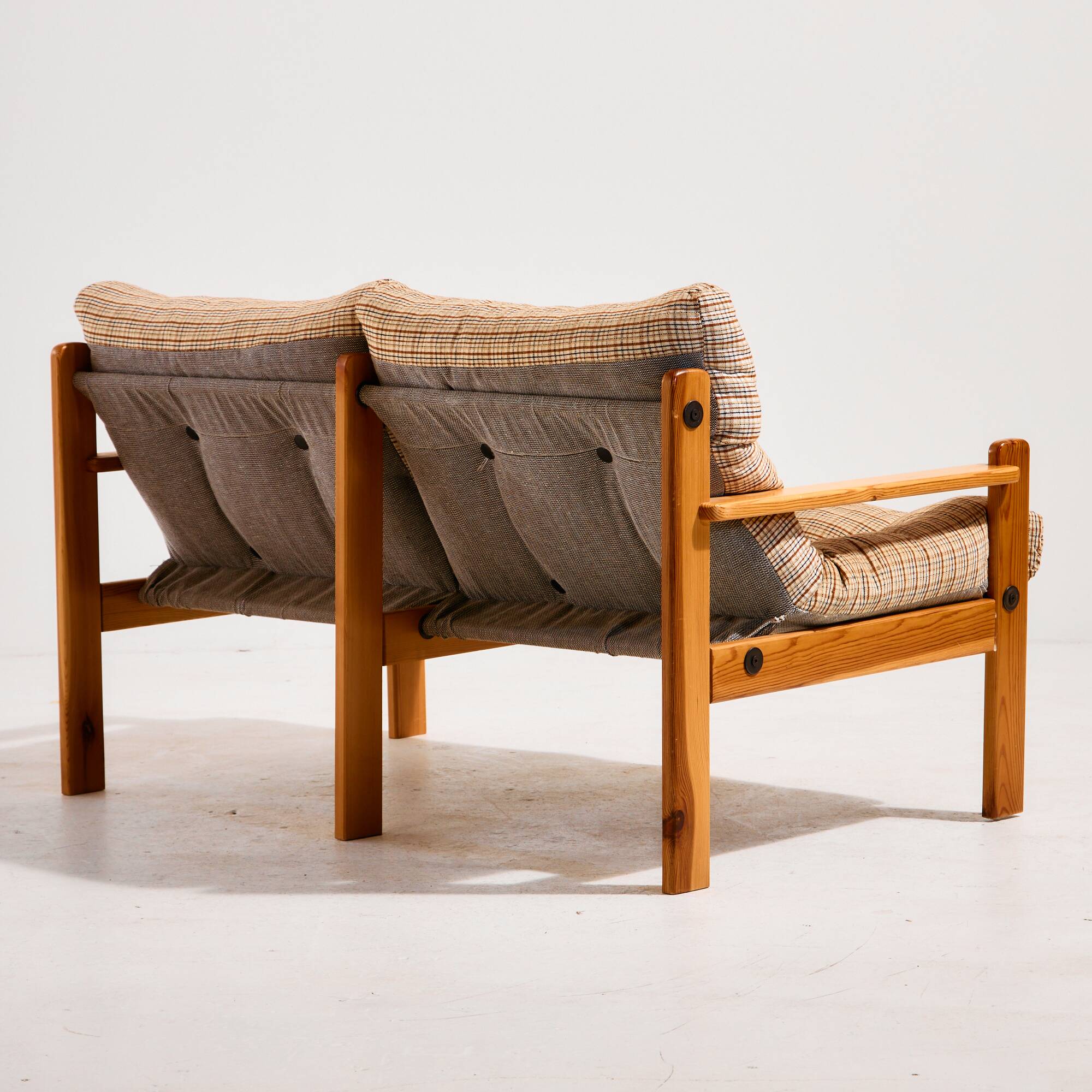 Upholstered sofa set, Set of 3