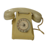 Telephone en bakelite a cadran vintage