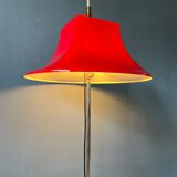 Red floor lamp Willem Hagoort