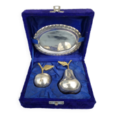Salière poivrier pomme poire
