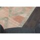 1970s Turkish Oushak Handmade Wool Cotton Orange Runner Rug 116x322