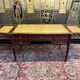 Louis XVI style mahogany flat desk