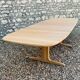 Scandinavian Design Extension Table 1960/70 In Solid Beech