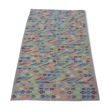 Tapis ethnique multicolore 130x207cm