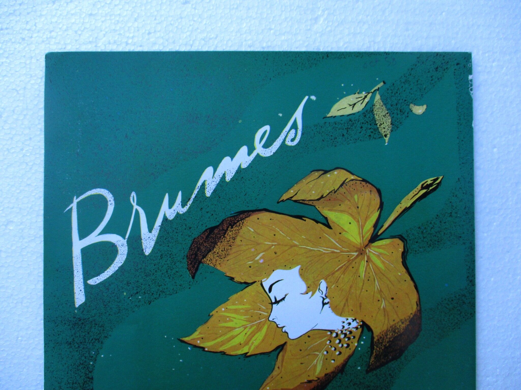 Old advertising perfume Le Galion BRUMES 50s