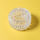 Mid-Century Crystal Bonbon Jar: Vintage Glass Jewelry Box, Italy 1970s