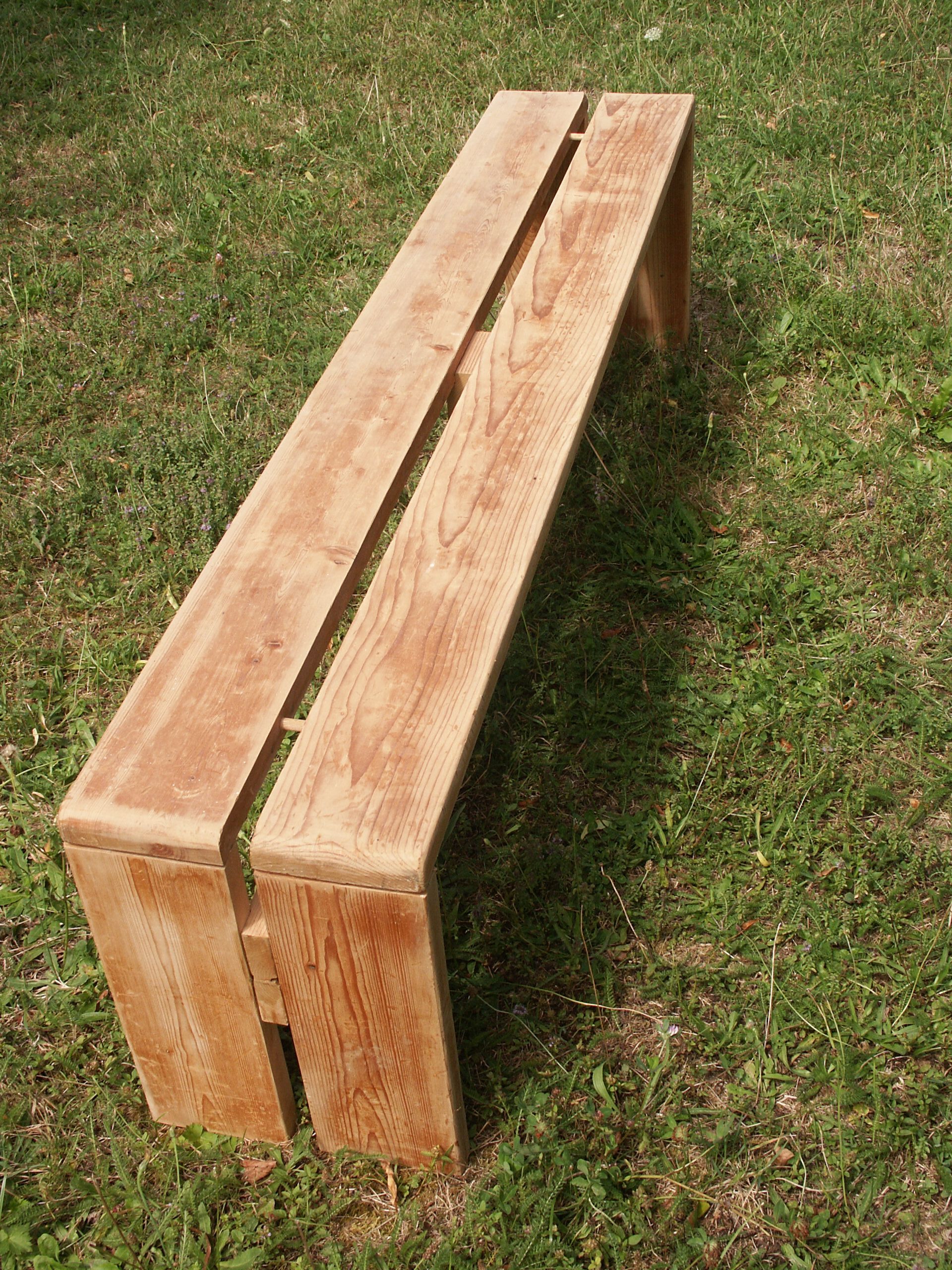 Pine bench