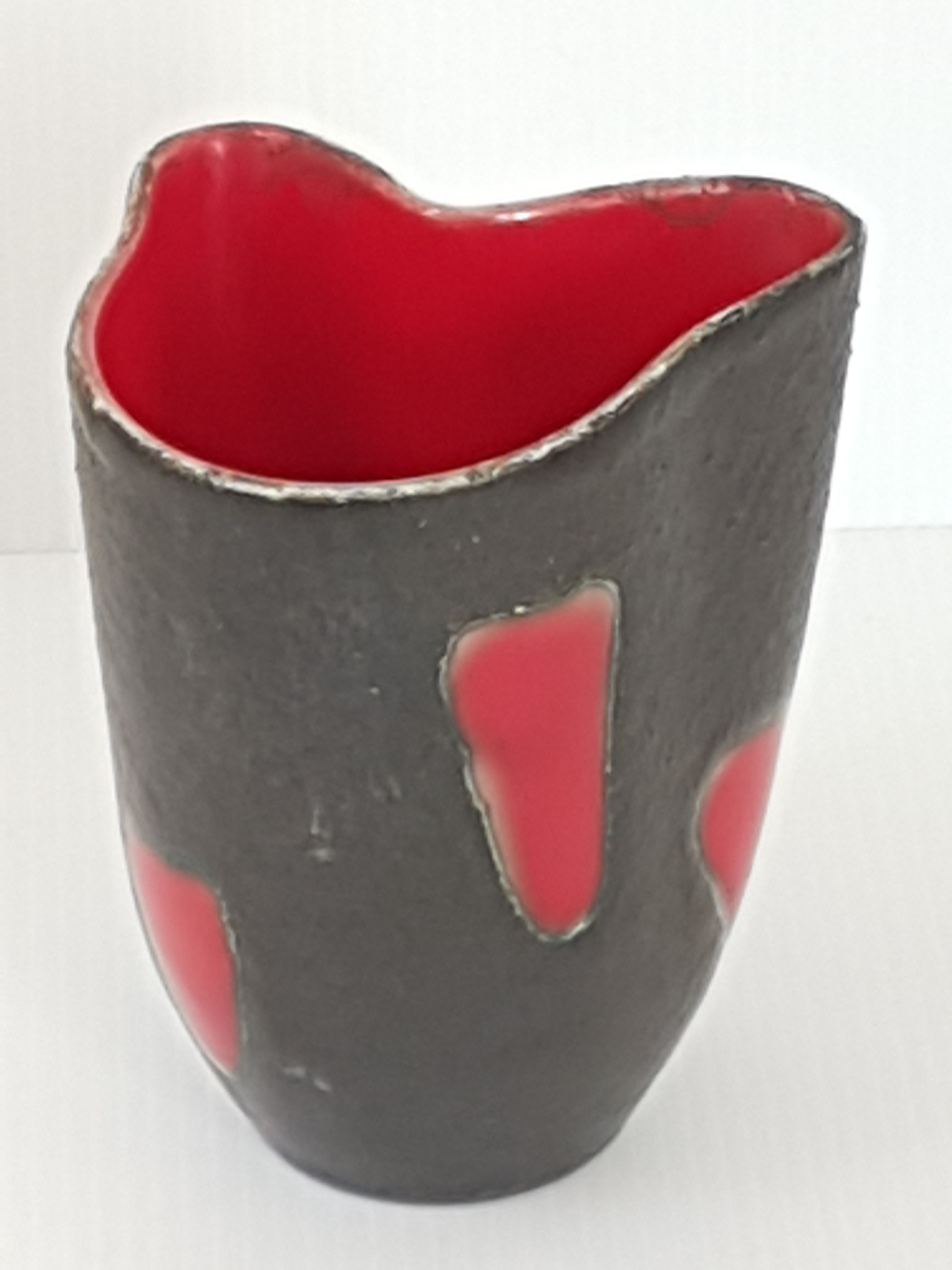 Vase Elchinger rockabilly 1950