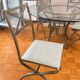 Dining set Pierre Vandel Paris – Glass table + 6 chairs
