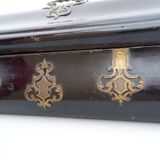 Domed Napoleon III hinged chest by Alphonse Giroux in Paris